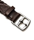 28mm BASKET WEAVE PLAITED BELT