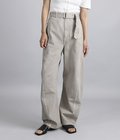 TWISTED BELTED PANTS