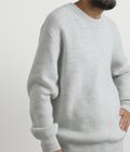Rib Knit Crew Neck