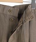 COTTON LINEN VOILE LOOSE FIT PANTS