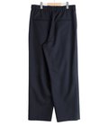 WOOL TROPICAL LOOSE FIT PANTS