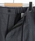 WOOL TROPICAL LOOSE FIT PANTS