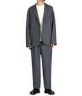 WOOL TROPICAL LOOSE FIT PANTS