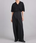 【レディース】WOOL TROPICAL PIN TUCK EASY PANTS