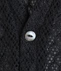 V-Neck Cardigan - PE/W Raschel Lace