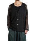 V-Neck Cardigan - PE/W Raschel Lace