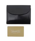 BRIDLE LEATHER TURNED EDGE 3FOLD WALLET