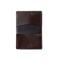 BRIDLE LEATHER TURNED EDGE GUSSETED CARD