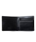 BRIDLE LEATHER TURNED EDGE COIN POCKET NOTECASE