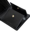 BRIDLE LEATHER TURNED EDGE COIN POCKET NOTECASE