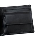 BRIDLE LEATHER TURNED EDGE COIN POCKET NOTECASE