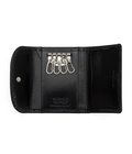 BRIDLE LEATHER TURNED EDGE 3FOLD KEYCASE