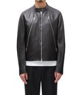 5-ZIP LEATHER JACKET