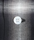 RAYON OMBLE CHECK L/S OPEN SHIRT