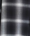 RAYON OMBLE CHECK L/S OPEN SHIRT