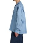 Double Gauze Plaid Open Collar Shirt