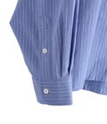 COTTON STRIPE SLIT SHIRT