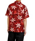 “BLUE HAWAII” TYPEWRITER COTTON S/S OPEN SHIRT