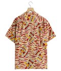 “MARACAS” DOBBY COTTON S/S OPEN SHIRT
