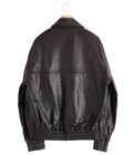 LEATHER BOMBER JACKET - PISTON -