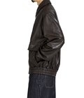 LEATHER BOMBER JACKET - PISTON -