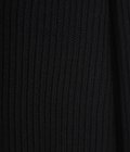 BOW  5GG FISHERMAN RIB KNIT HALF ZIP JUMPER