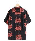 “CORAL HIBICUS“ S/S RAYON HAWAIIAN SHIRT