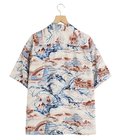 “SCENERY OF JAPAN“ S/S RAYON HAWAIIAN SHIRT