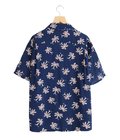 “SCATTERED PALMTREE“ S/S RAYON HAWAIIAN SHIRT