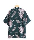 “TIKI“ S/S RAYON HAWAIIAN SHIRT