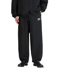 LINEN/NYLON TRACK TROUSERS