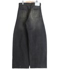 DEFORMATION WIDE DENIM JEANS