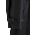 WOOL MELTON OVERSIZED INVESTIGATED COAT
