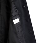 WOOL MELTON OVERSIZED INVESTIGATED COAT