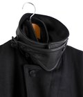 WOOL CASHMERE LAYERED COMBINATION COAT