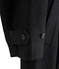 WOOL CASHMERE LAYERED COMBINATION COAT