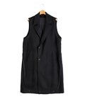 WOOL CASHMERE LAYERED COMBINATION COAT