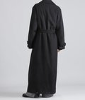 WOOL CASHMERE LAYERED COMBINATION COAT