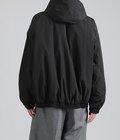 WINDPROOF NYLON PADDED HOOD JACKET