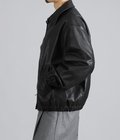 CALF ZIP SHORT JACKET