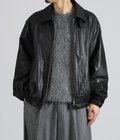 CALF ZIP SHORT JACKET