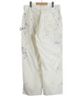 CORDULOY CARPENTER PAINTED PANTS