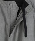 Over Pant Grey Micro Houndstooth Tropical Wool