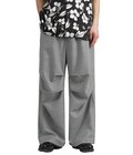 Over Pant Grey Micro Houndstooth Tropical Wool