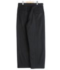 Officer Pant Black Polyester Lurex Stripe