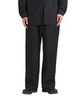 Officer Pant Black Polyester Lurex Stripe