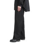 Officer Pant Black Polyester Lurex Stripe