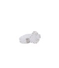 CRYSTAL BEADS RING S with SILVER 925 #2