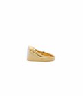 【レディース】HEART STONE RING GLD