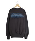 TRUE ROMANCE / WASHED CREW NECK SWEAT SHIRT